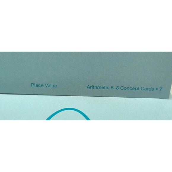 Abeka Arithmetic 5-8 Concept Cards Flash Cards Division Mathematics Flash Cards - Picture 11 of 16